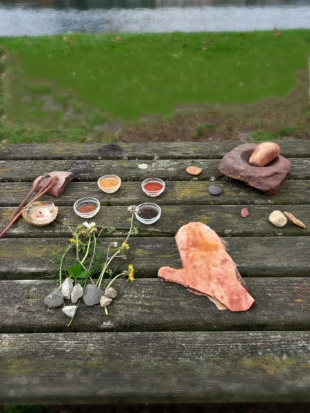 Colores que nacen de la naturaleza.