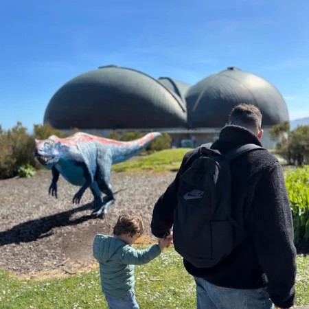 Un paseo entre dinosaurios