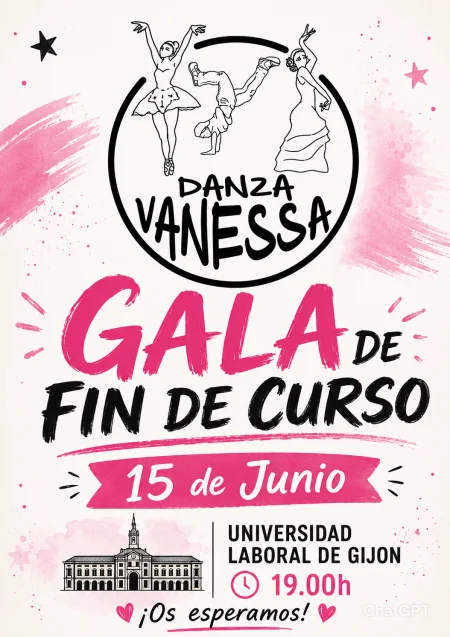DANZA VANESSA Festival fin de curso 2026