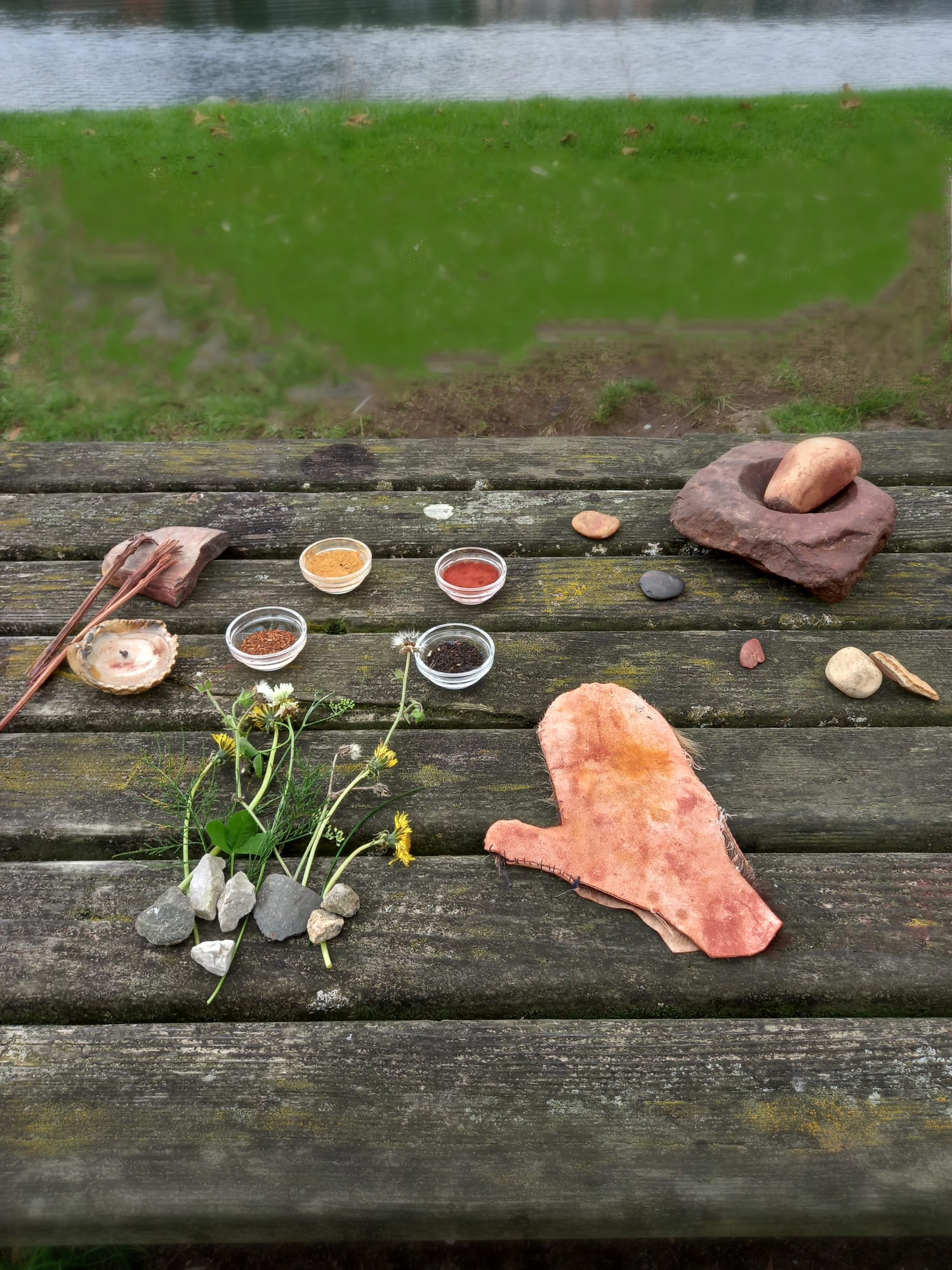 Colores que nacen de la naturaleza.