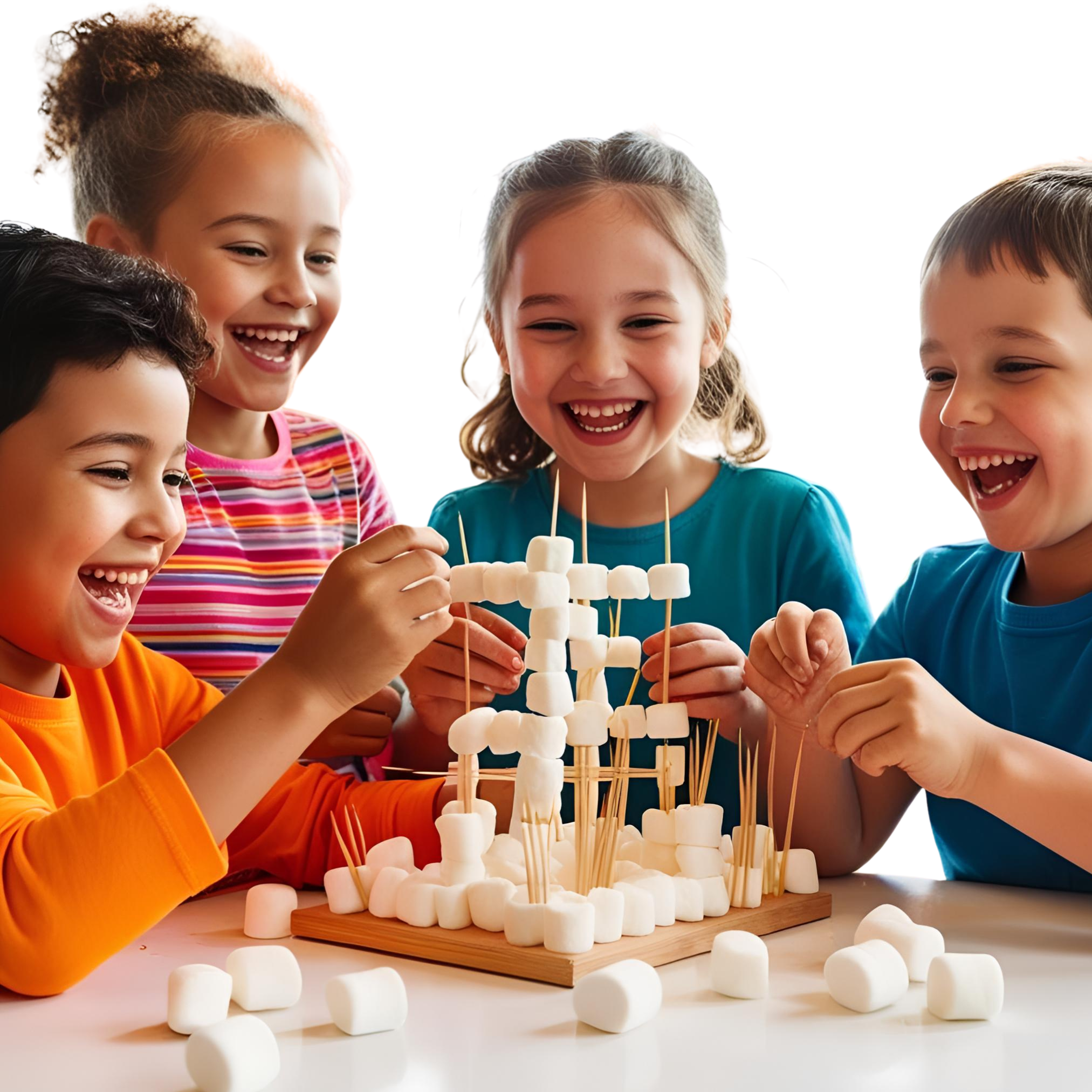Construcciones con malvaviscos